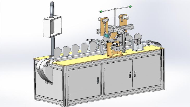 EAR LOOP WELDING MACHINE